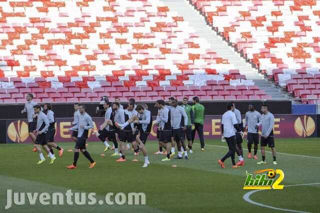 Benfica - Juventus Europa League 2013 2014 - Semifinali andata - Allenamento Juventus