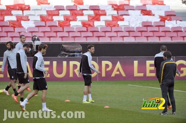 Benfica - JuventusEuropa League 2013 2014 - Semifinali andata - Allenamento Juventus