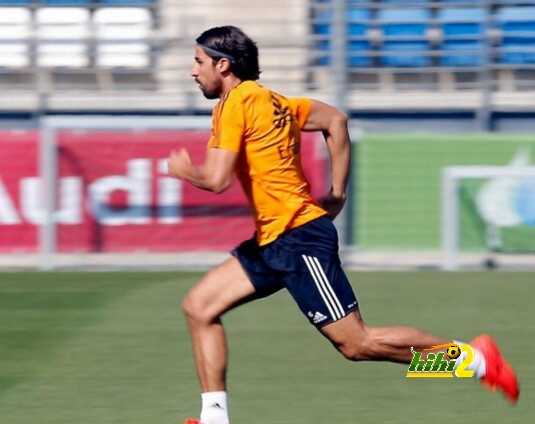 صور: عودة سامى خضيرة لصفوف ريال مدريد بعد غياب ستة أشهر