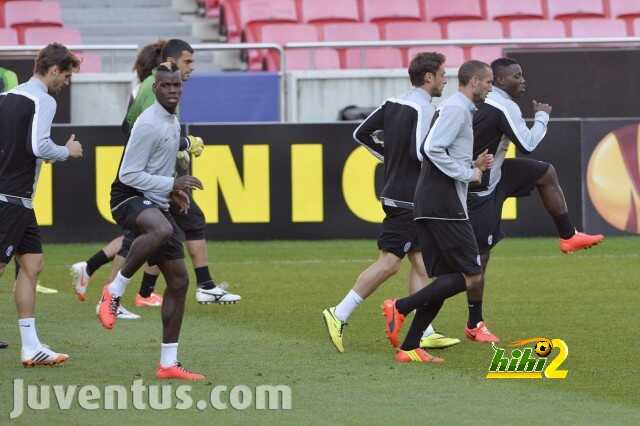 Benfica - JuventusEuropa League 2013 2014 - Semifinali andata - Allenamento Juventus