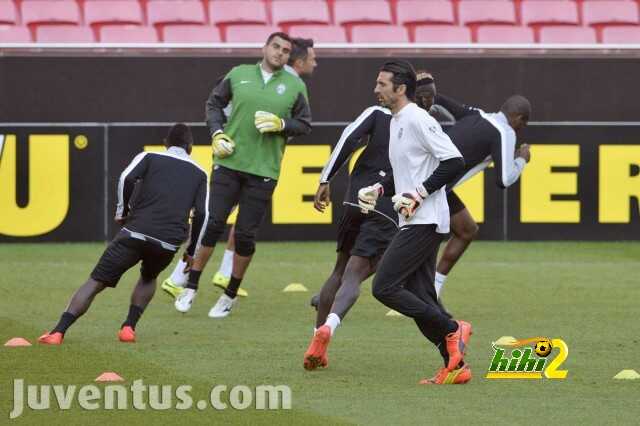 Benfica - JuventusEuropa League 2013 2014 - Semifinali andata - Allenamento Juventus
