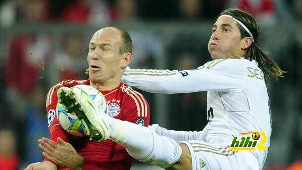 Bayern Munich's Dutch midfielder Arjen R