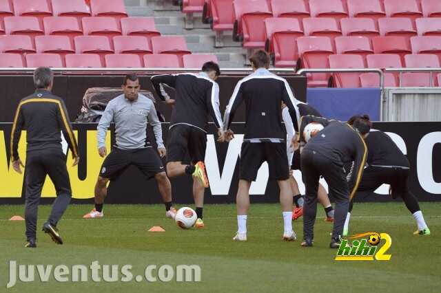Benfica - JuventusEuropa League 2013 2014 - Semifinali andata - Allenamento Juventus