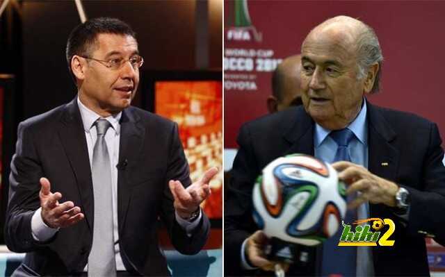 بارتوميو و بلاتر يجتمعان في سويسرا يوم 6 مايو
