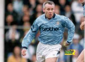 PKT3680-280590 FOOTBALLER - PETER REID 1992 MANCHESTER CITY F.C. Peter Reid