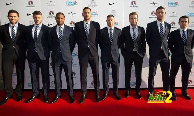 صور : المنتخب الإنجليزي يطير إلى البرتغال
