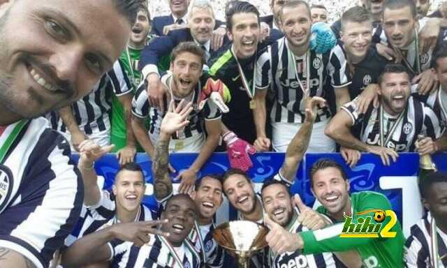 فيديو الاحتفال : يوفنتوس يرفع الكأس بوصوله للنقطة 102