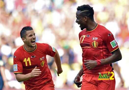 صور : مباراة بلجكيا وروسيا