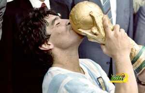 Argentina's soccer star team captain Die