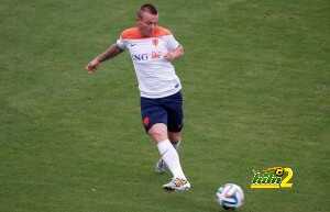 Netherlands Training & Press Conference - 2014 FIFA World Cup Brazil