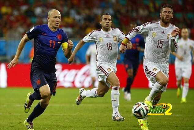 ارين روبن هو أسرع لاعب كرة قدم في العالم !