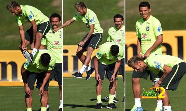 طريقة جديدة للتدريب في منتخب البرازيل !
