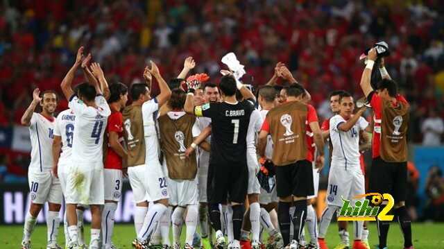 لاعب تشيلي : نريد الحصول على المركز الأول