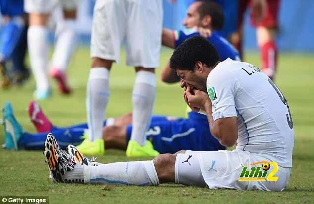 الديلي ميل : الإتحاد الدولي قد يوقف سواريز عن اللعب لمدة عامين ..!