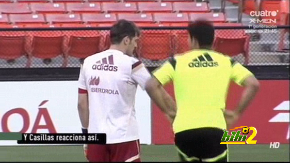 فيديو : كاسياس يصفع دييغو كوستا في التدريبات ..!