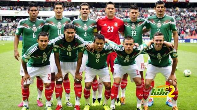 صورة : تدريبات المنتخب المكسيكى الأخيرة قبل لقاء الكاميرون