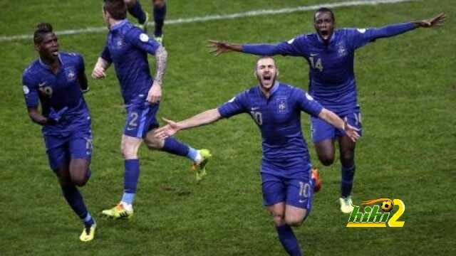صور: المنتخب الفرنسى يواصل تدريباته استعدادا للمونديال
