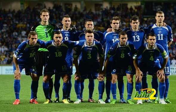 صورة : منتخب البوسنة والهرسك يخطو أولى خطواته فى مونديال البرازيل 2014