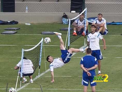 صورة : منتخب الأرجنتين يصل إلى ريو