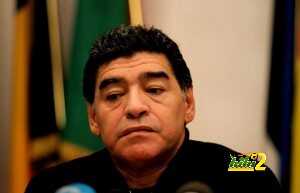 Diego Maradona Holds a Press Conference In Rome