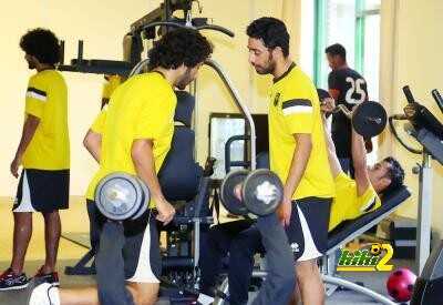 تدريبات خاصة لثنائى الاتحاد المحترف