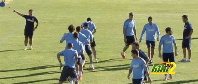 صورة : أخبار سعيدة في مران اتليتكو مدريد