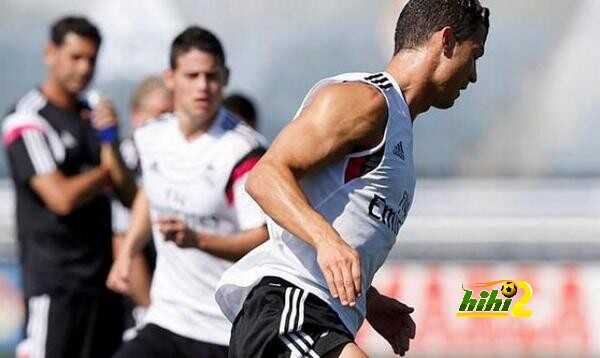 صور : تدريبات ريال مدريد بمشاركة كريستيانو وجيمس