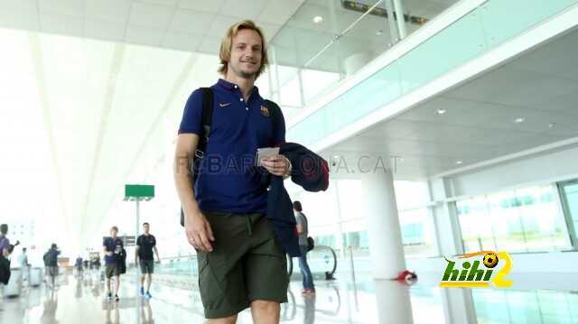 صور : لاعبو برشلونة في جنيف