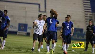 عودة الزورى والغنام لتدريبات الهلال