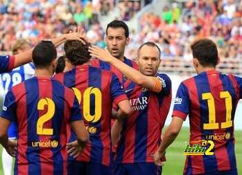 فيديو : برشلونة يكتسح هليسنكي بسداسية بتألق لاعبي لامسيا