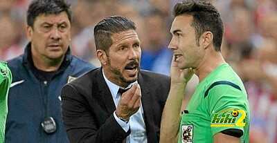 أتليتكو مدريد يطعن في قرار الاتحاد الاسباني حول عقوبة سيميوني