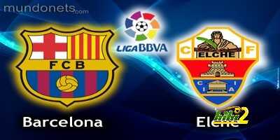 تشكيلة : برشلونة يواجه إلتشي في أول مبارياته بالدوري الأسباني