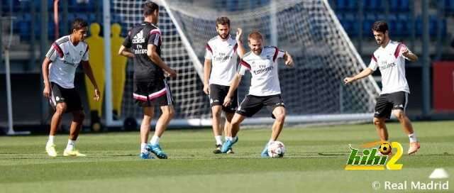 صورة : ريال مدريد يخوض أولى تدريباته استعدادا لمباراة بازل