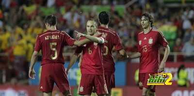إسبانيا لم تسجل خماسية منذ كأس القارات 2013