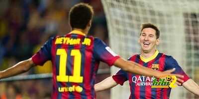 جمهور برشلونة يؤكد أن نيمار يتطور مع ميسي