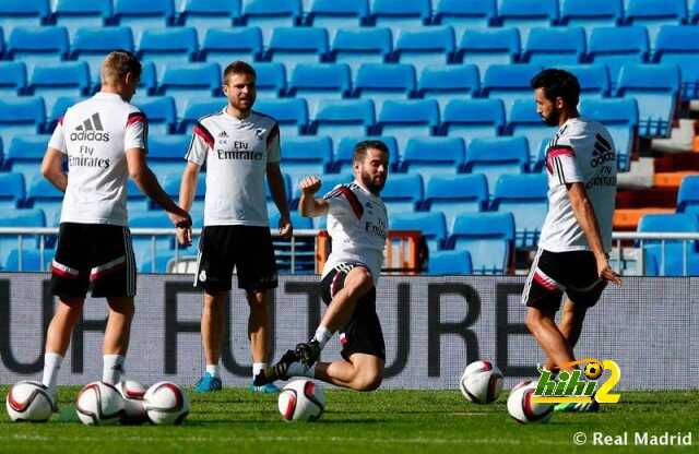 صور : استعدادات ريال مدريد الأخيرة لمباراة كورنيا