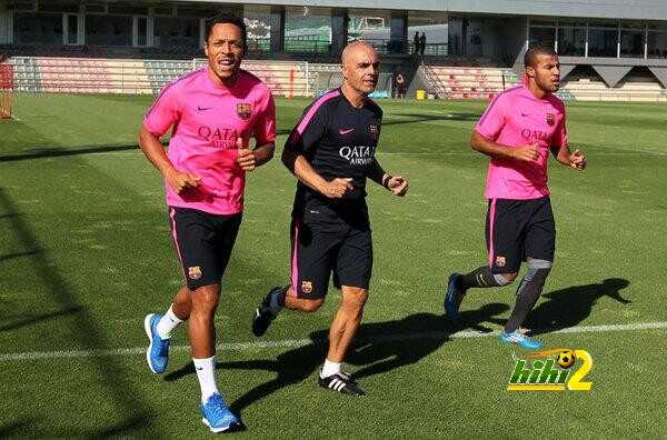 صور : برشلونة يواصل تدريباته ورافيينها وفيرمالين يتدربان على انفراد ..!