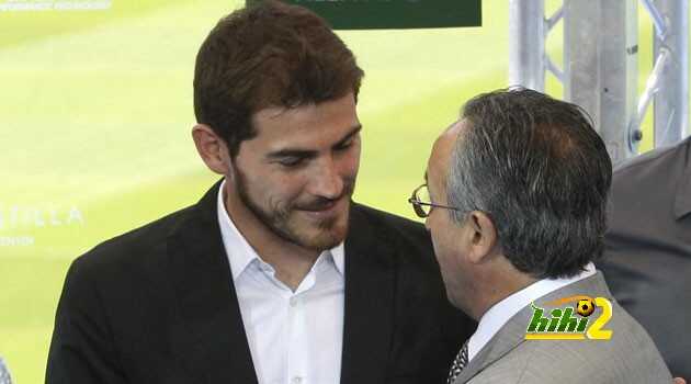 casillas y blanco