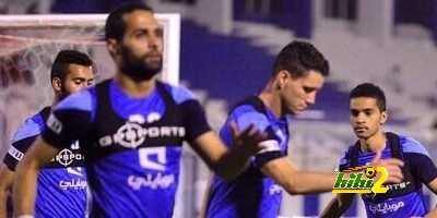 الهلال يتدرب تحت اشراف رئيس النادي