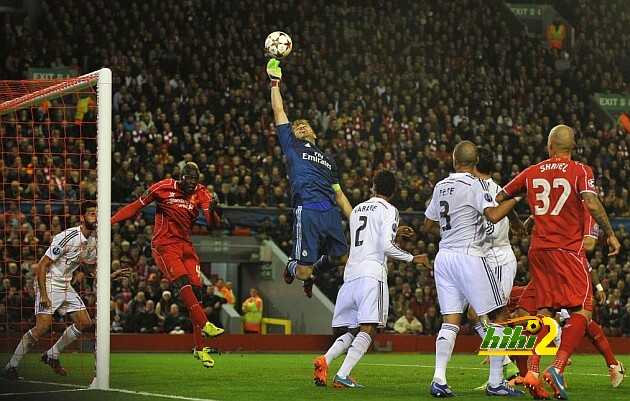 iker casillas contra liverpool