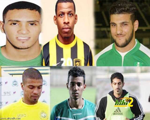 غياب ست لاعبين عن الجولة القادمة في الدوري