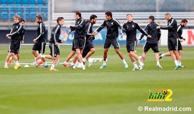 صورة : تدريبات ريال مدريد استعداداً لمباراة ليفربول