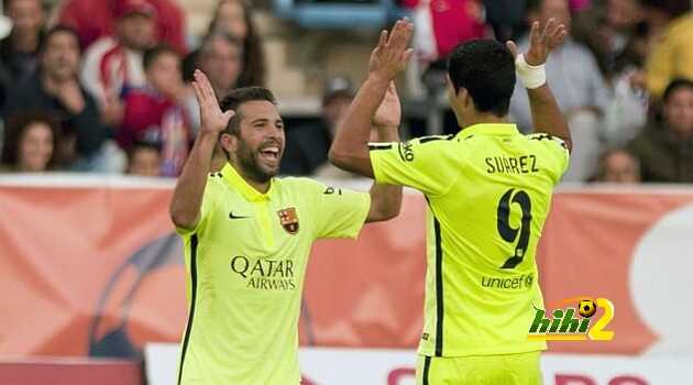 صور : برشلونة يعود إلى معقله بعد الفوز على الميريا