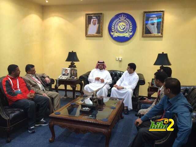 صور : رئيس النصر يستقبل نائب رئيس الاتحاد اليمني ويشيد بالجماهير اليمنية