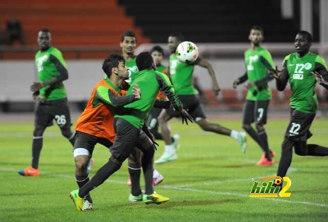 صور : المنتخب السعودي يستأنف تدريباته