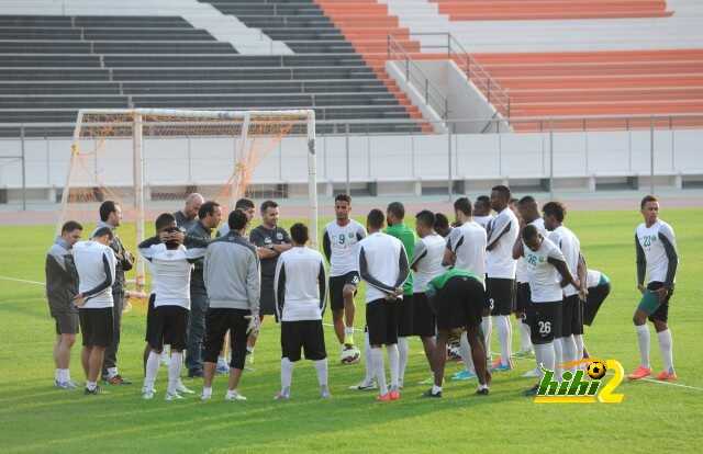 صور : الأخضر يواصل التدريبات وراحة للمنتخب مساء اليوم
