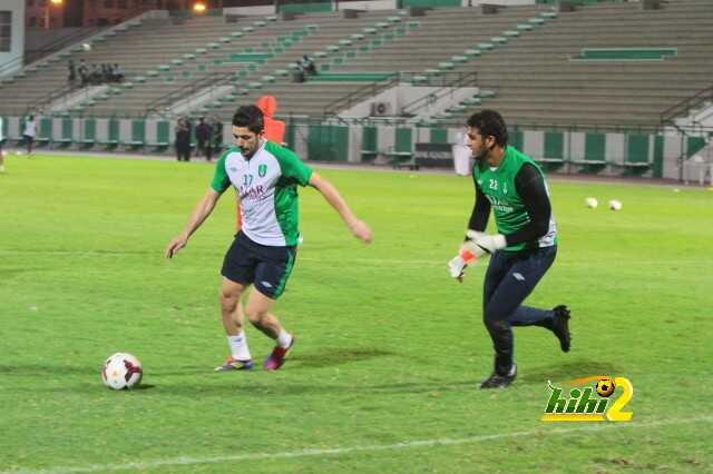 صور : الأهلي يواصل الاستعدادات للفيصلي