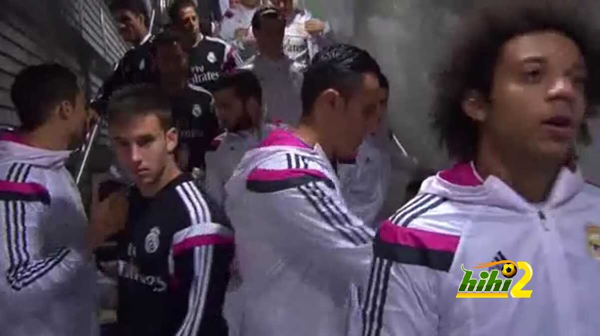 شاب يتجاهل مصافحه كريستيانو رونالدو فى مباراة ريال مدريد و رايو فاليكانو
