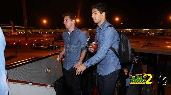 صور : برشلونة يصل إلى ألميريا