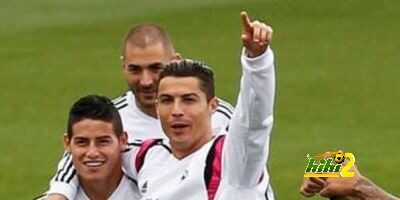 فيديو : أجواء من المرح مابين رونالدو وجيمس رودريغيز في تدريبات ريال مدريد